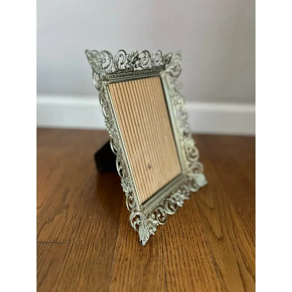 Vintage ornate metal
